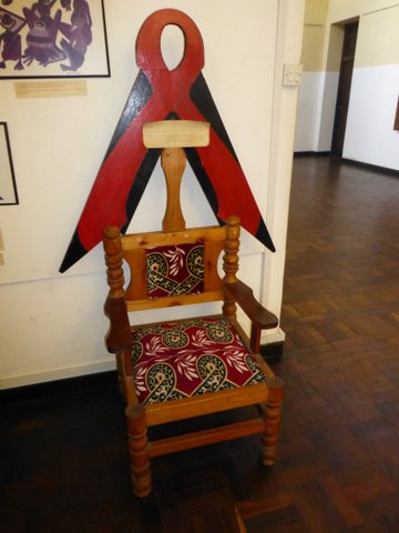 Chair to honor those suffering from aids