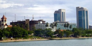Skyscrapers are now dotting the skyline of Dar es Salaam