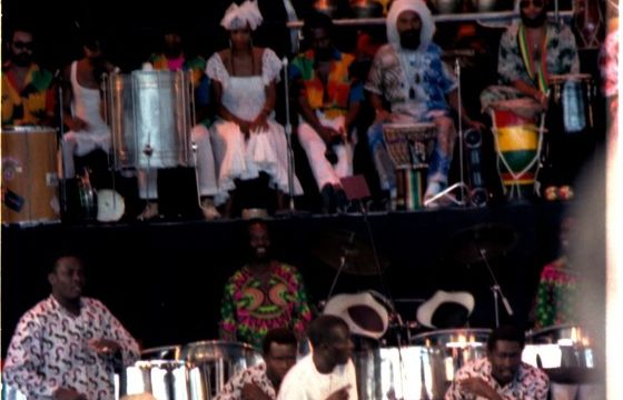 1986 Vancouver BC Royal Bank/Expo 86 World Festival World Drum Festival Kenya DuDuRose Photo Barry Burns